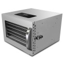 Deshydrateur  6 grilles fruits, légumes, Inox - AirBlock