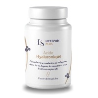 Acide Hyaluronique  et L-Glycine- 60 gél - Lifespan Plus