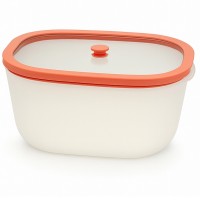 Boîte sous vide 0.9L - couv verre trempé - Fresko - AirBlock