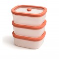 Freskolot de 3 Boîtes sous vide 0,5L couv. verre trempé - AirBlock- Airblock