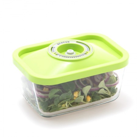 Status - Boite sous vide en verre 1,5 litres- Airblock Status - Boite sous vide en verre 1,5 litres- Airblock