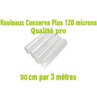 4 rouleaux de 3m de sachets gauffré larg 30cm - Airblock