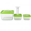 Status - Kit départ 1 boite 0.5 L, 1,5 L, 3 L, pompe man. Airblock