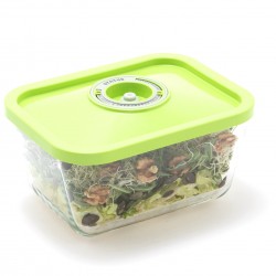 Status - Boite sous vide en verre  3 litres.- Airblock