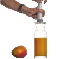 Carafe sous vide en VERRE trempé 1 litre pompe fournie- Airblock