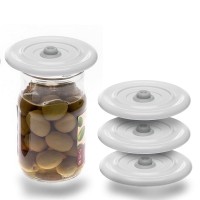 Couvercle universel 8,2 cm sur bocaux de diamètre 4 à 7,5 cm- Airblock
