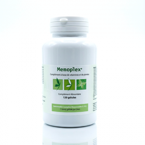 MEMOPLEX 120 gél. fonctionnement normal du cerveau. Effiplex Dr. Schmitz