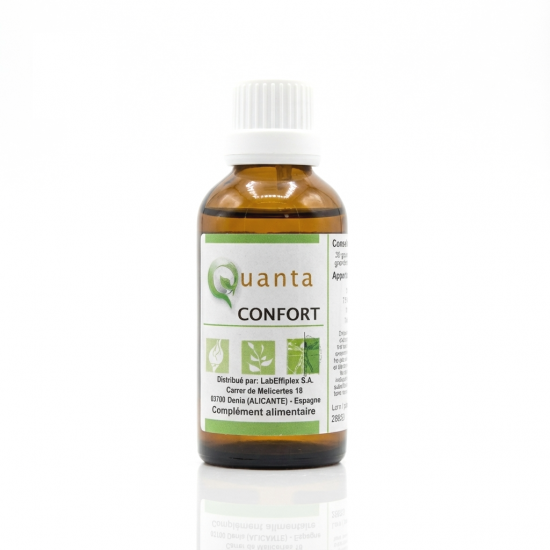QUANTA CONFORT 40ml - Solution Hémorroïdes et Circulation - Effiplex