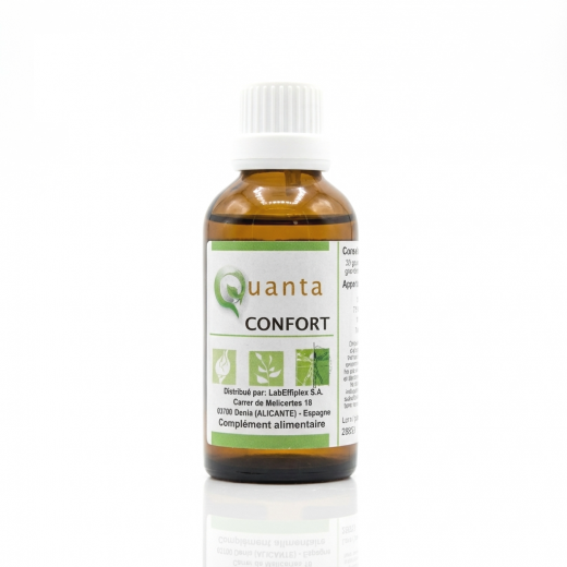 QUANTA CONFORT 40ml - Solution Hémorroïdes et Circulation - Effiplex