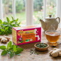 INFUSION TULSI et Gingembre Bio - Détente - 25 infusettes - Ayur-Vana