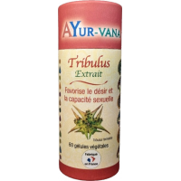 Tribulus - puissance des rapports intimes - 60 gel. - Ayur-Vana