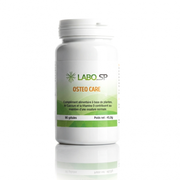 OSTEO CARE freine la progression de l'ostéoporose. LaboSP