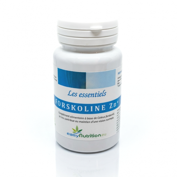 FORSKOLINE  et ZINC Zn+ gestion de la tension oculaire - EasyNutrition