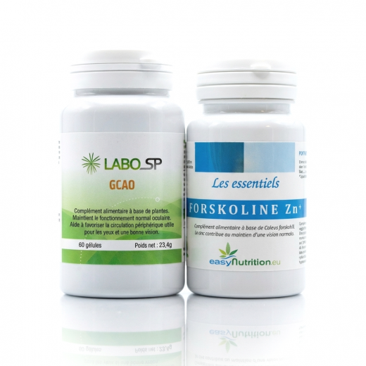 Pack GCAO, Forskoline - 2 mois - Tension Oculaire - LaboSP