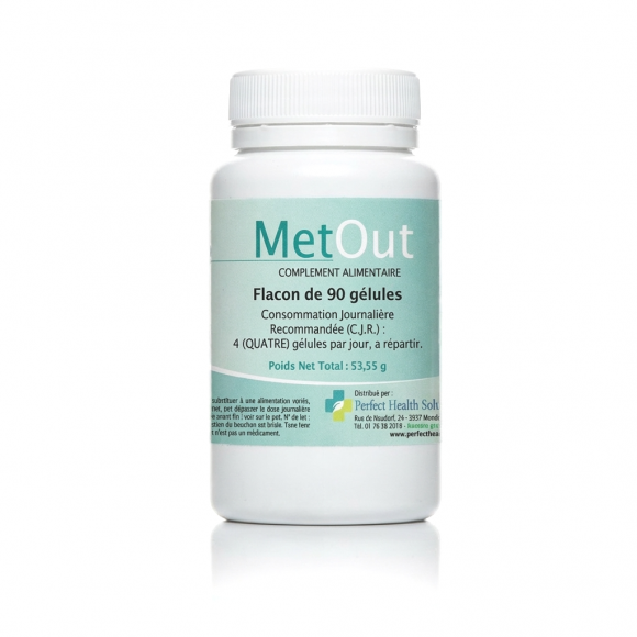 MetOUT 90 Chélation des métaux lourds Perfect Health Solutions