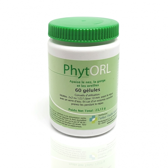 PHYTORL gorge et le nez congestionné. Perfect health Solutions