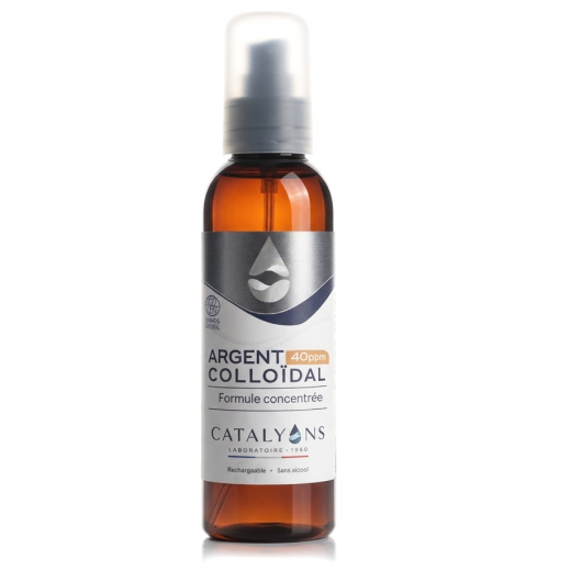 ARGENT COLLOÏDAL 150 ml 40 ppm Spray Catalyons