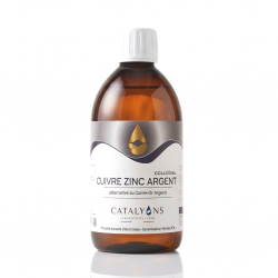 CUIVRE ZINC ARGENT 500ml - Vitalité et Défenses Hivernales - Catalyons