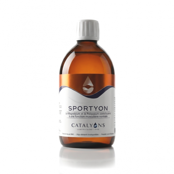 SPORTYON 500ml - fatigue et récupération synthèse protéique - Catalyons