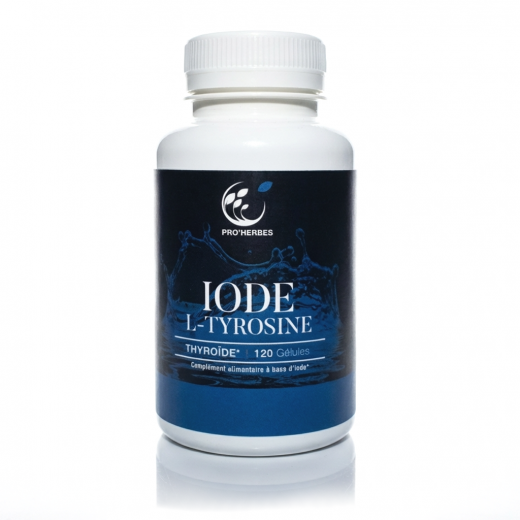 IODE + L-TYROSINE, fonction cognitive, thyroïdienne normale -ProHerbes