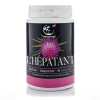 L'HEPATANT - 90 Comp.  Detox , Foie , digestion -ProHerbes.