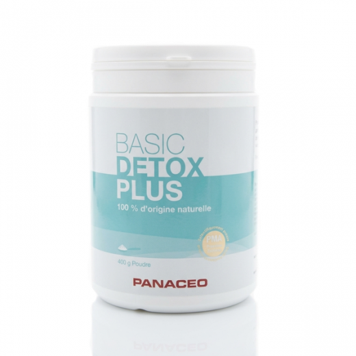 BASIC DETOX PLUS Poudre 400g Zéolithe PMA - Intestin detox - Panaceo