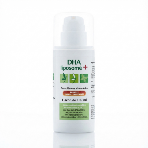 DHA+ Liposomé - 109 ml - Cerveau, Yeux et Cœur - Effiplex Dr. Schmitz