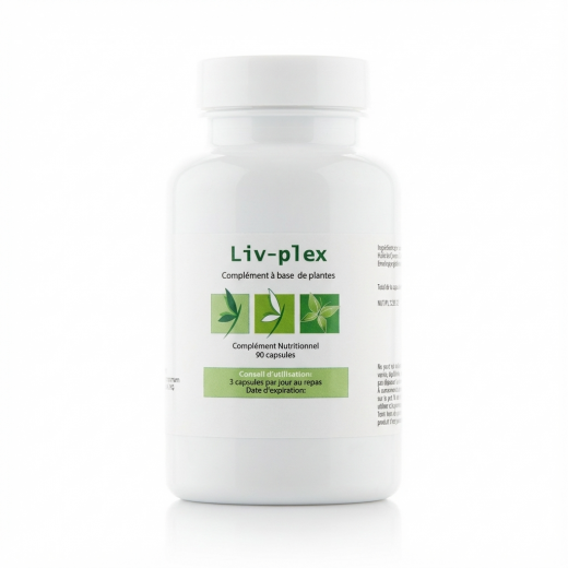 LIV PLEX - 90 caps. - Soutien Hépatique, Chimio - Effiplex Dr Schmitz