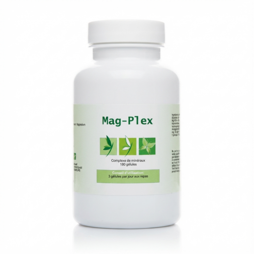MAG-Plex - 60 gél. - Glycinate de Magnésium - Effiplex Dr Schmitz