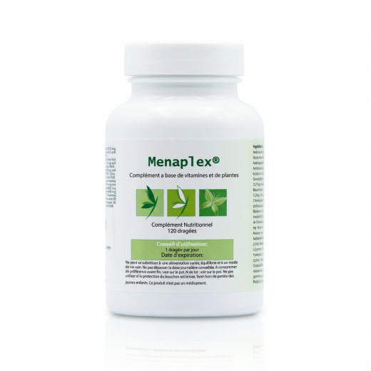 MENAPLEX - 120 gél. - Confort Ménopause et Hormones - Effiplex Dr Schmitz