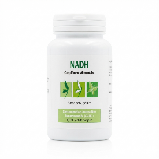 NADH - Énergie et Régénération - 60 gél. - Effiplex