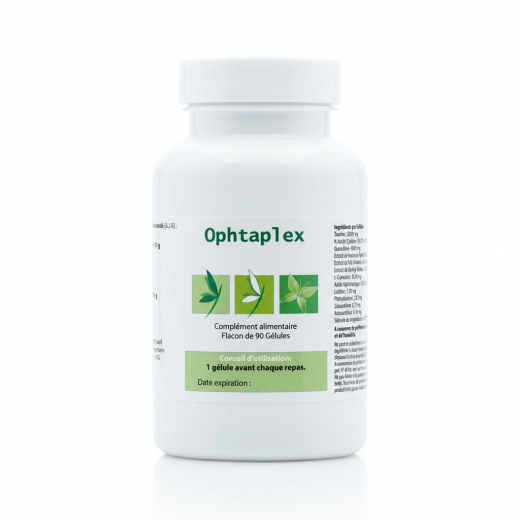 OPHTAPLEX 90 gélules - Vision et Confort de l'Oeil - Effiplex Dr. Schmitz