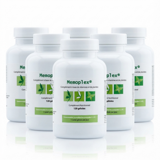 MEMOPLEX 720 gél. (Pack 6 mois) - Capital Cérébral - Effiplex Dr Schmitz