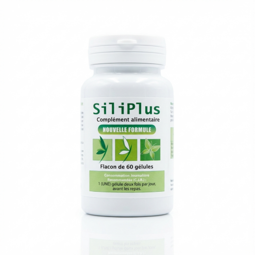 SILIPLUS 60 gélules - Renforcement Cartilage et Silice - Effiplex