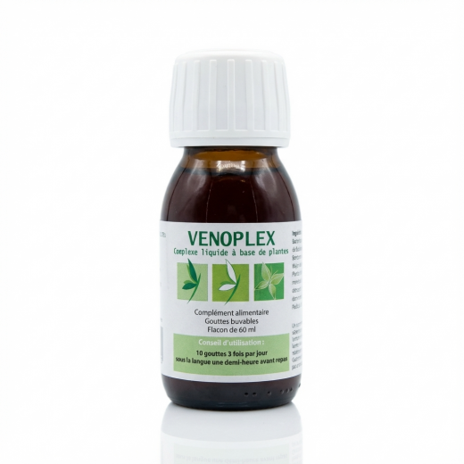 VENOPLEX gouttes - Circulation et Retour Veineux - 60 ml - Effiplex