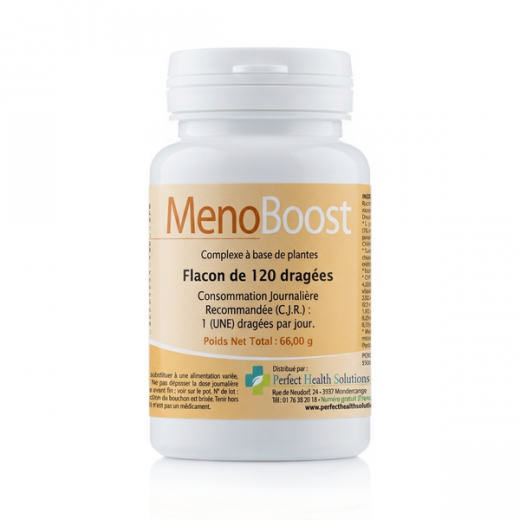 MENOBOOST - effets secondaires de ménopause - Perfect health Solutions