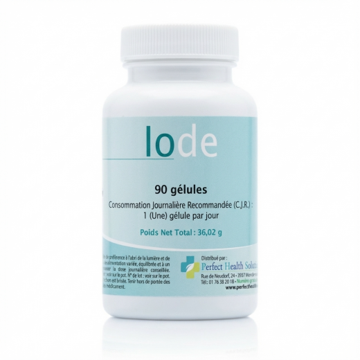 IODE - Équilibre Thyroïdien et Métabolisme - Perfect Health Solutions