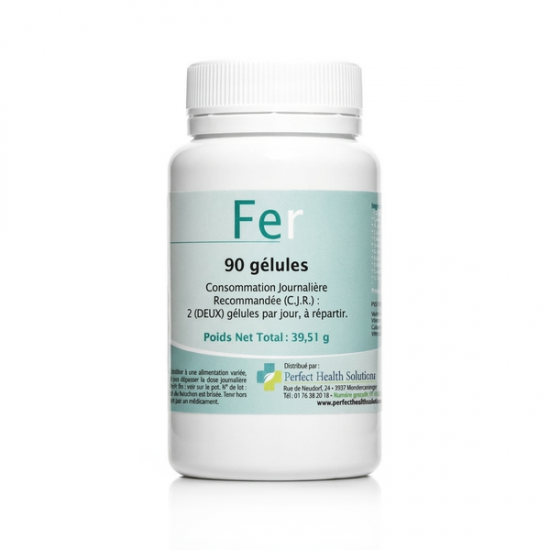 FER - Anémie, états de fatigue - Perfect Health Solutions