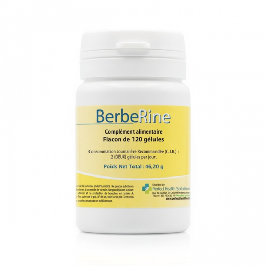 BERBERINE - Glycémie, stockage des graisses - Perfect Health Solutions
