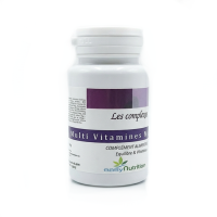 MULTI VITAMINES ET MINERAUX - 120 gél Énergie Immunité - EasyNutrition