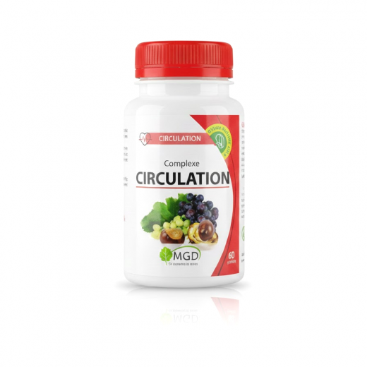 CIRCULATION COMP 60 gél. - Jambes Légères Confort Veineux - MGD Nature