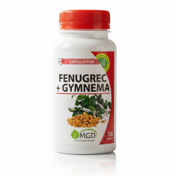 FÉNUGREC + GYMNEMA 120 gél. - Glycémie et Sucre - MGD Nature