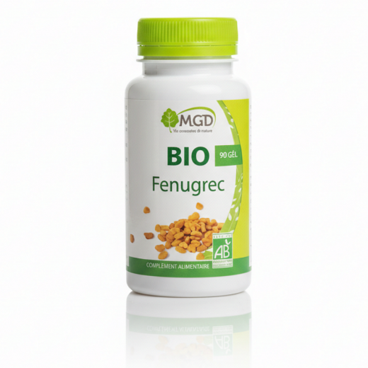 FENUGREC BIO 90 gél. - Appétit et Lactation - MGD Nature