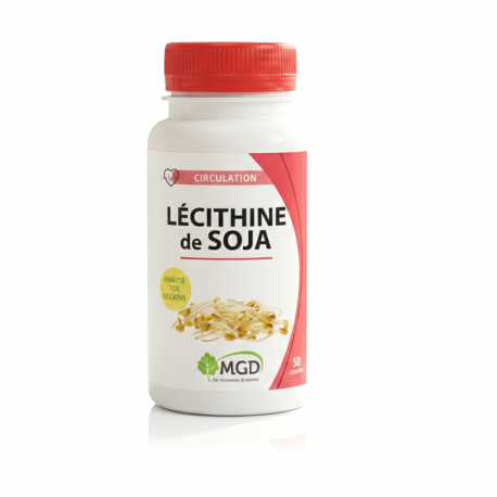 MGD Lécithine de Soja 100 Capsules