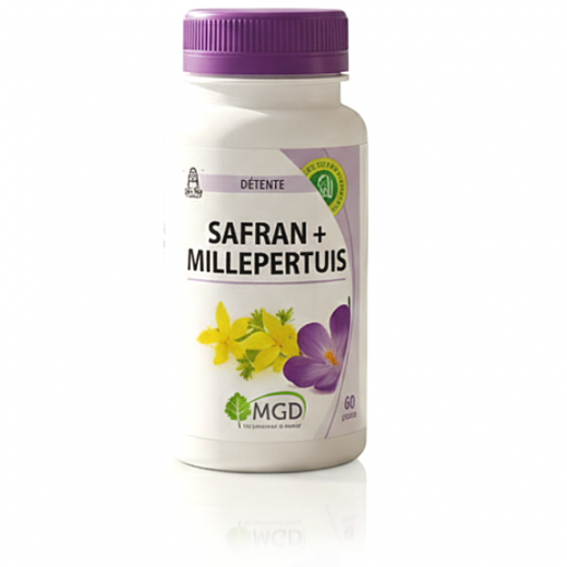 SAFRAN MILLEPERTUIS - 60 gél. - Moral Humeur - MGD Nature