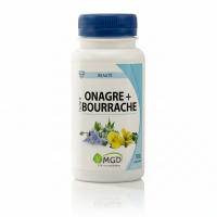 ONAGRE + BOURRACHE - 120 caps - Peau et Équilibre - MGD Nature