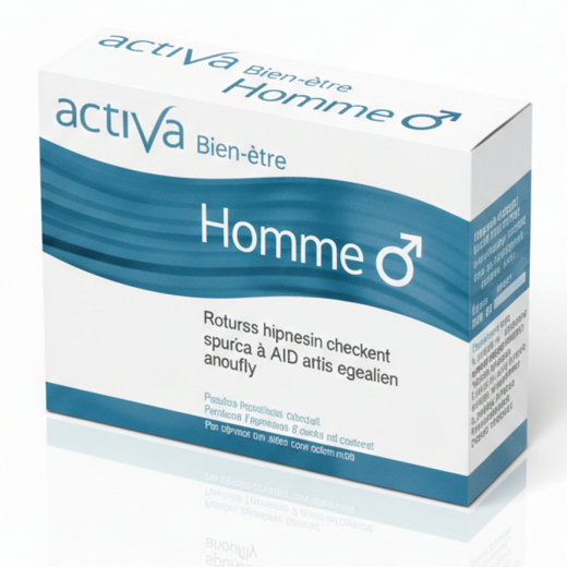 BIEN-ÊTRE HOMME - 30 gél. - Vitalité et Désir - ACTIVA
