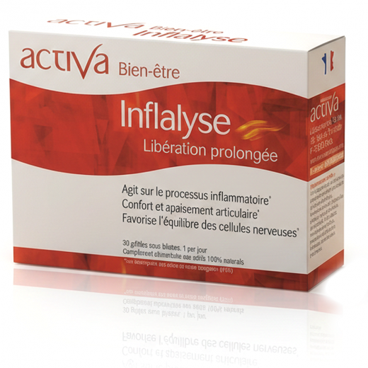 BIEN-ÊTRE INFLALYSE - 30 gél. - Confort Inflammatoire - ACTIVA