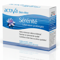 SÉRÉNITÉ BIEN-ÊTRE - 30 gél. - Stress et Relaxation - ACTIVA