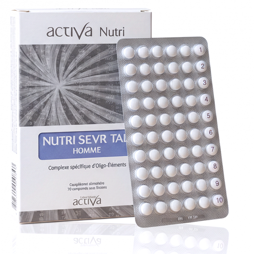 NUTRI SEVR TAB HOMME - Soutien au Sevrage et Équilibre - Activa